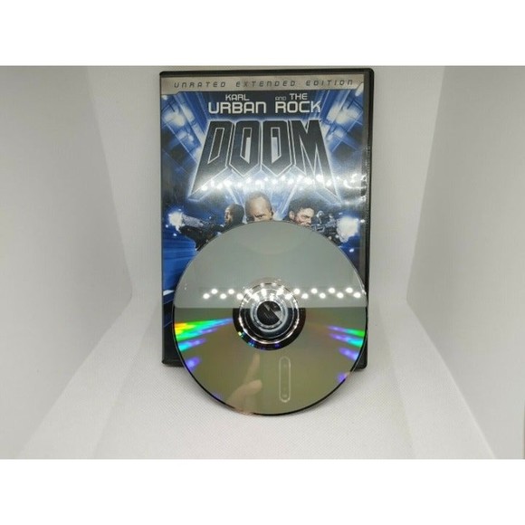 Doom (Unrated Widescreen Edition) - DVD By Dwayne 'The Rock' Johnson - VERY GOOD - Picture 4 of 4